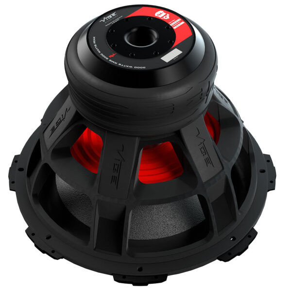 VIBE BD15D1SPL-V4 15″ Black Death 9000 Watts Max Subwoofer