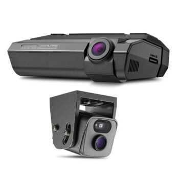 Alpine DVR-F790 2 Channel Dash Cam Full Hd 1080p With Exterior Infra-Red Camera (32GB SD Card Included)