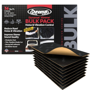 Dynamat DYN50400 Dynamat Xtreme Bulk Pack (3.34 SqM) Car Sound Deadening 9 Sheets (18" x 32")