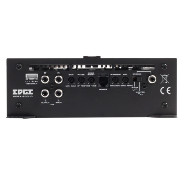 EDGE DBX Series EDBX1800.1D-E4 Monoblock Car Amplifier (3600 Watts)