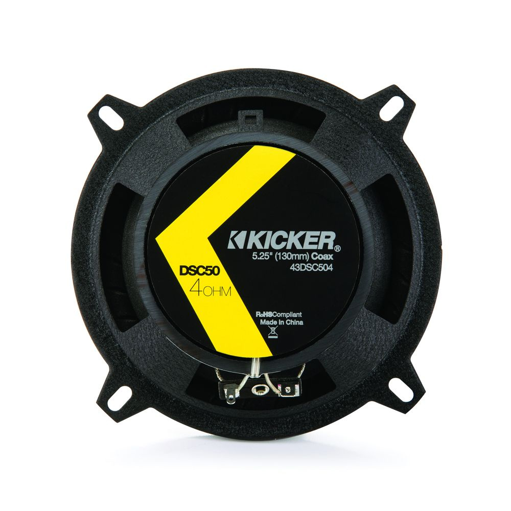 KA43DSC504-2 Kicker KA43DSC504 - DS 5.25" (13cm) Coaxial Car Speaker System