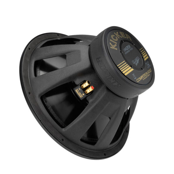 Kicker KA50GOLD154 Comp Gold 15" Dual Voice Coil Subwoofer - 4 Ohm
