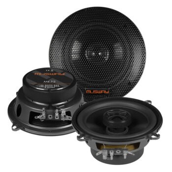 Musway ME Series ME52 5.25" (13cm) 2-Way Coaxial Car Speakers 150 Watts/Max.