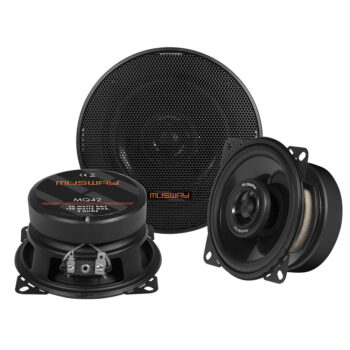 Musway MQ42 4" (10cm) 2-Way Car Coaxial Speaker System Grille Protection