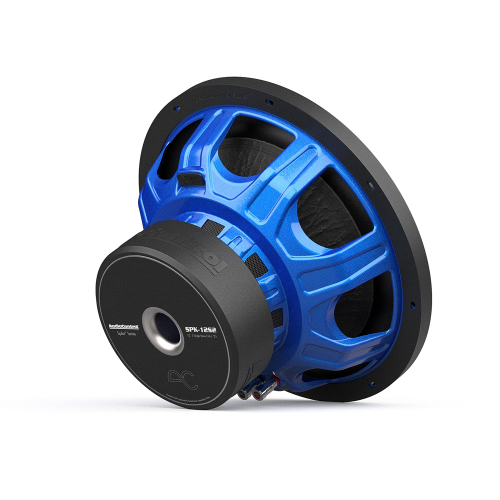 SPK-12S2-3 AudioControl SPK-12S2 - Spike Series 12" Single Car Subwoofer 2 Ohm