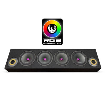 Phoenix Gold ZP65BOXRGB 1700W SPL Box with RGB