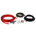 Phoenix Gold 4awg ZXK20 ZX Series Pure CCA amplifier wiring kit with waterproof AFS fuse holder
