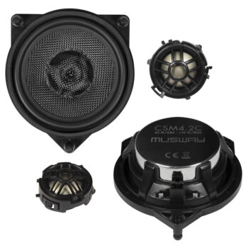 Musway CSM4.2C 4" (10cm) 2-Way Component Speaker System for Mercedes C, GLC, E-CLASS
