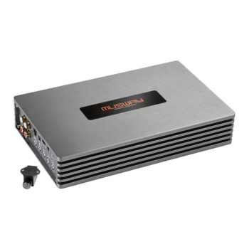 Musway ONE1000 Digital Mono Class D Amplifier 1050 RMS, 4 Ohms With Bass Remote Control
