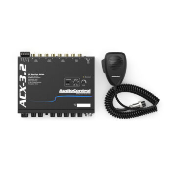 AudioControl ACX-3.2 All Weather Equalizer & Crossover With Paging Mic