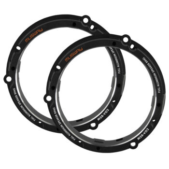 Musway MSR-VO2 - 16.5cm Aluminium Speaker Adapter Rings For Seat