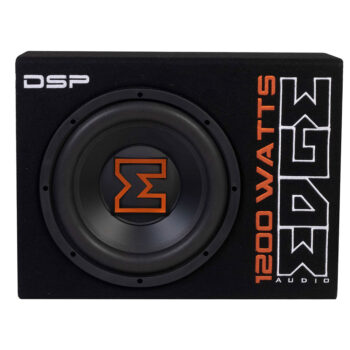 Edge EDBX12ADSP-E3 DBX Series 12" Active Bass Enclosure DSP Car Subwoofer 1200W