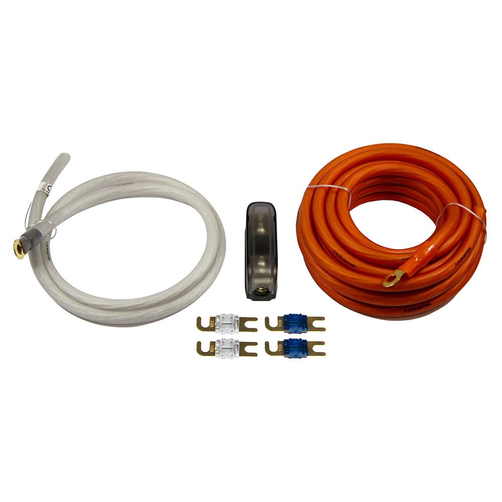 MW20.5Kit-01 Musway MW20.5KIT 20 MM2 Amplifier Connection Kit Full Copper 5 Meters | Apex Automotive Customs UK