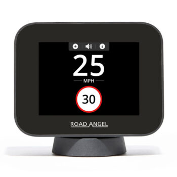 Road Angel Pure Sync Smart Road Safety & Speed Awareness Assistant with Camera Alerts