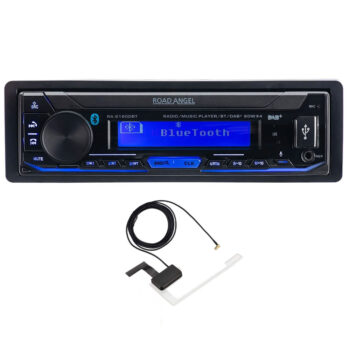 Road Angel RA-S180DBT Mechless Digital Media Player Bluetooth, DAB With Aerial
