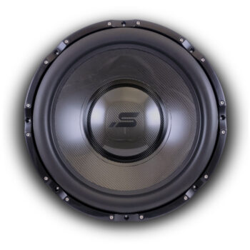 Stereo Integrity HS-24 - Dual 1 ohm & 2 ohms 24" Carbon Fiber Subwoofer