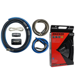 Kicker KA46PKD1 - 1/0 AWG Dual Channel Amplifier Wiring Kit
