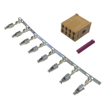 MUSWAY MPK-QSS Quadlock Speaker Jack with Crimp Inserts