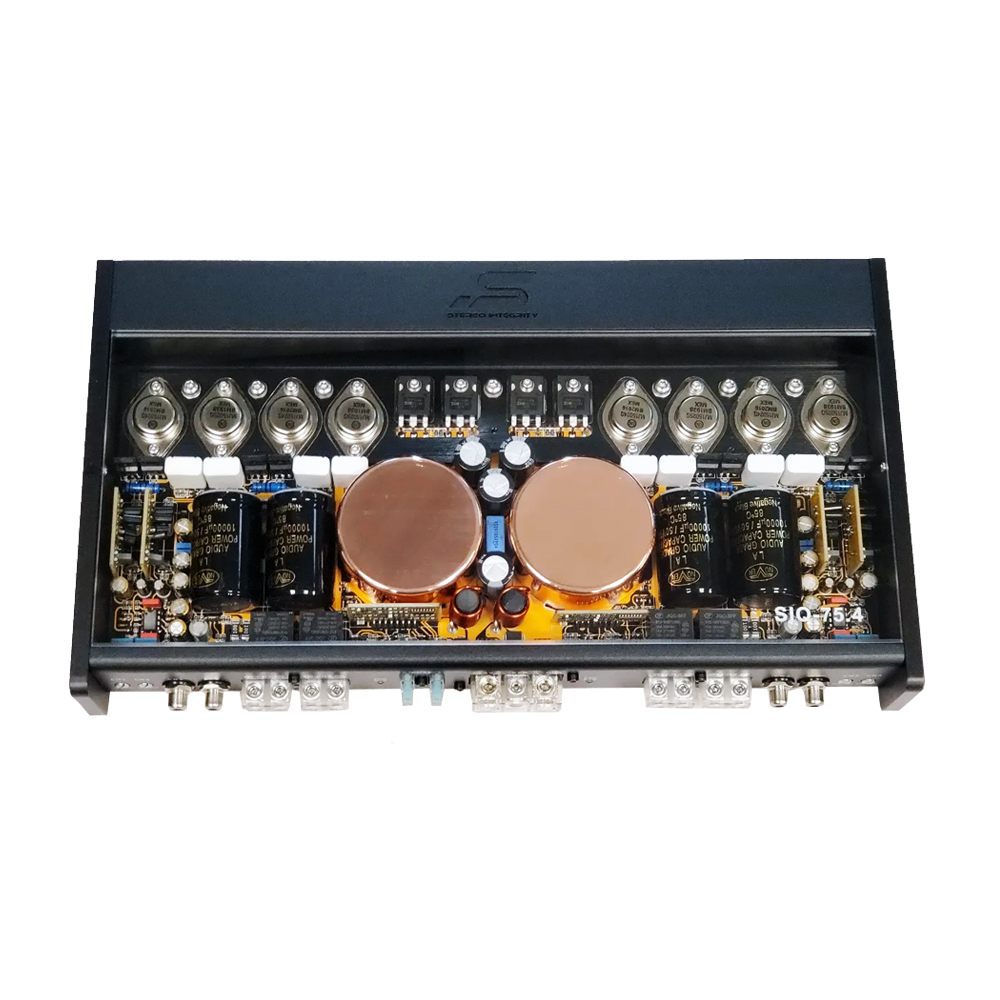 SIQ-75.4 Stereo Integrity SIQ 75.4 High-Fidelity 4 Channel Car Amplifier