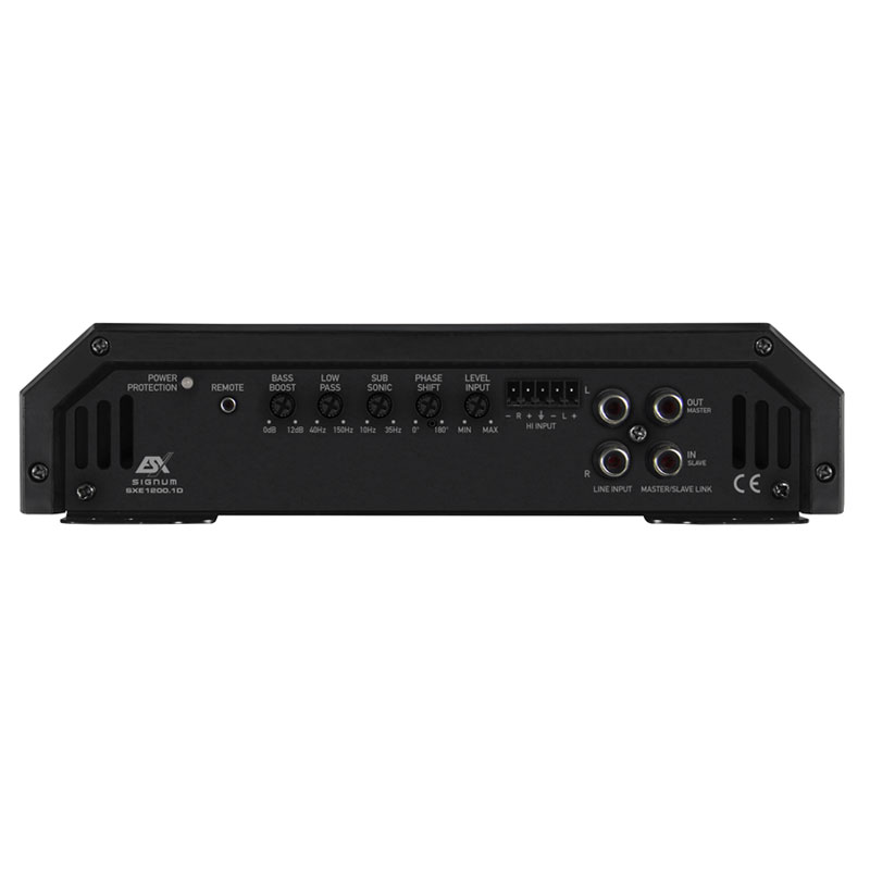 SXE1200.1D-01 ESX SXE1200.1D Signum Monoblock Class D Digital Amplifier | Apex Automotive UK