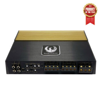 Phoenix Gold ZQ5004 ZQ Series 4 Channel Sound Quality Class A/B Car Audio Amplifier