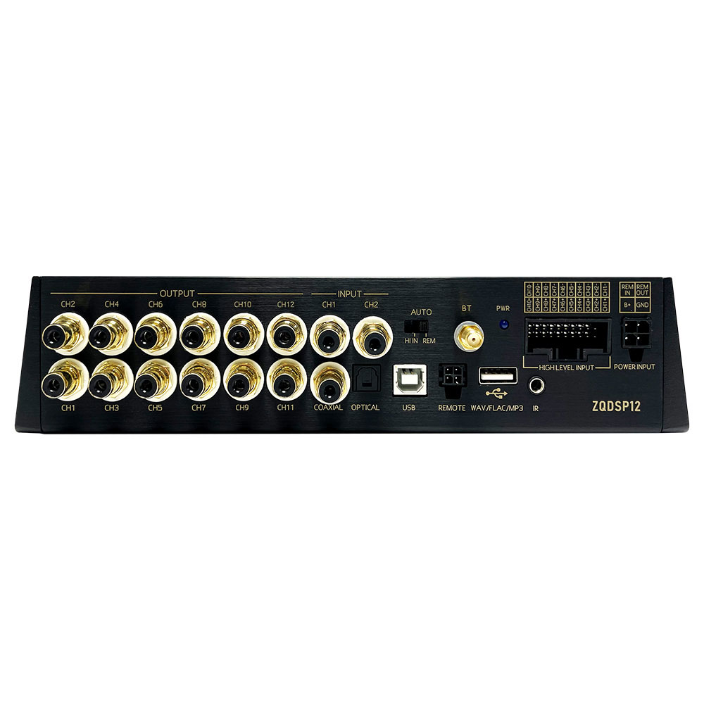 ZQDSP12-05 Phoenix Gold ZQDSP12 ZQ Series 12-Channel High End Digital Signal Processor Amplifier