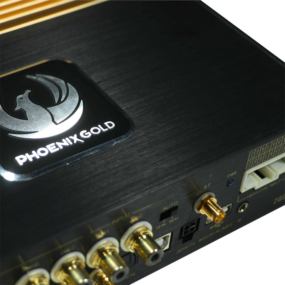 ZQDSP12-09 Phoenix Gold ZQDSP12 ZQ Series 12-Channel High End Digital Signal Processor Amplifier