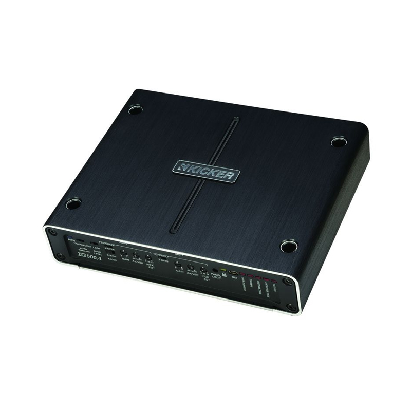 KA42IQ5004 Kicker IQ 500W 4 Channel Class D Full-Range Amplifier