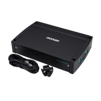 Kicker KA51KXMA15001 KM Marine Monoblock Class D Subwoofer Amplifier 1500W