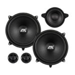 ESX QXS6.3C 16 cm (6") With 8 cm (3") 2.1-Way Component Speaker For Mercedes