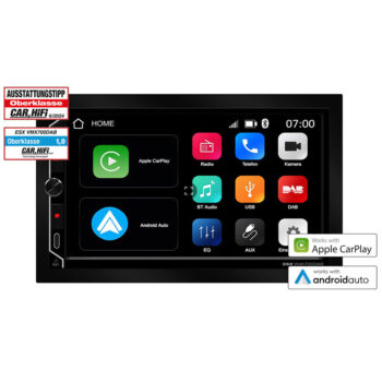 ESX VMX700DAB Universal Double Din Media Moniceiver With 7" Touchscreen